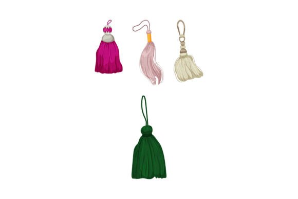 Colorful Decorative Tassels: A Visual Guide