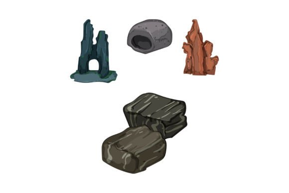 Decorative Rocks and Wood for Aquariums