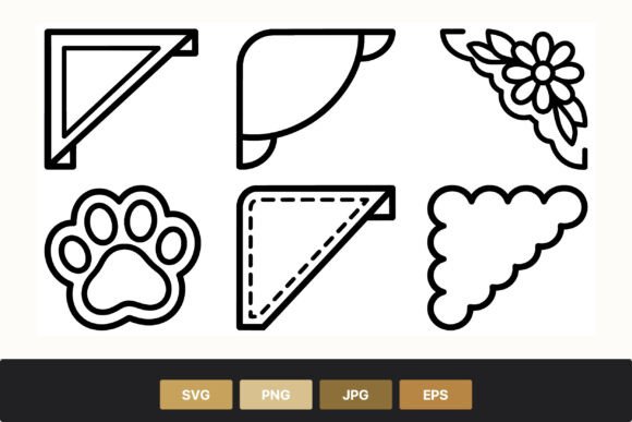 Elevate Designs with Corner Icons