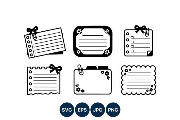 Elevating Communication with Decorative Note Cards with Bows and Elegant Vector Designs