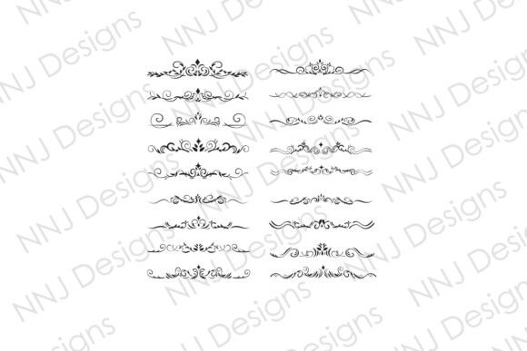 Enhancing Digital and Physical Designs with a Decorative Line SVG Bundle