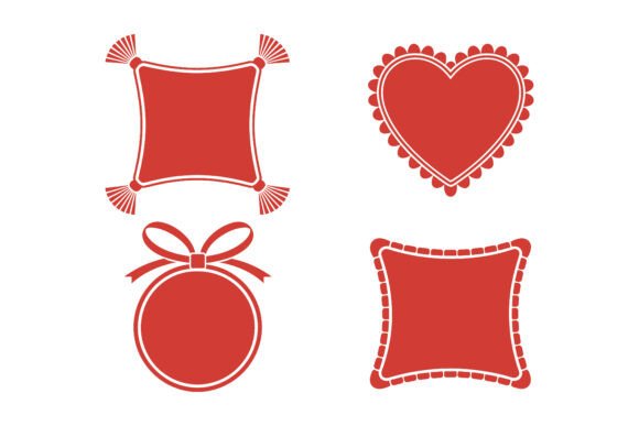 Enhancing Visual Identity with Decorative Pillow Frames Vector Design