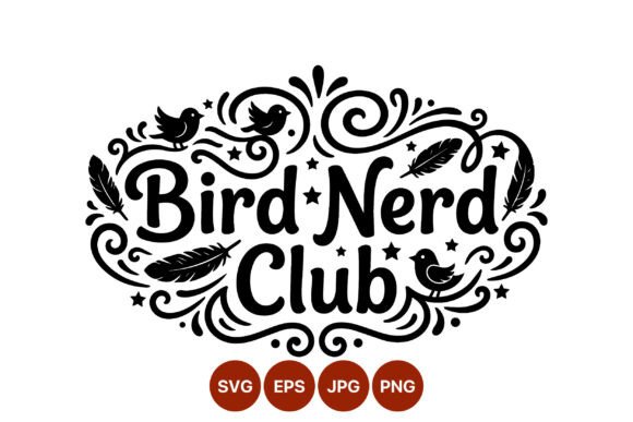 Evaluating Bird Nerd Club Decorative Art for Creative Projects