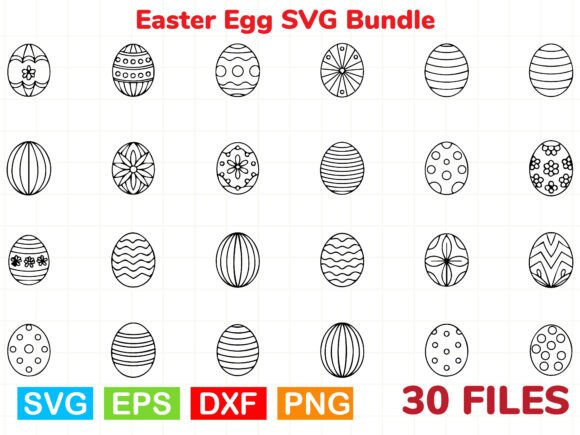 Evaluating the Easter Egg SVG Bundle for Decorative Design Projects