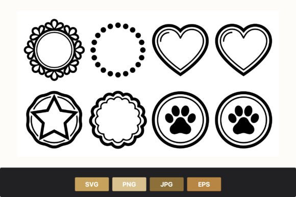 Evaluating the Round Decorative Frames and Icons Set for Professional Design Workflows