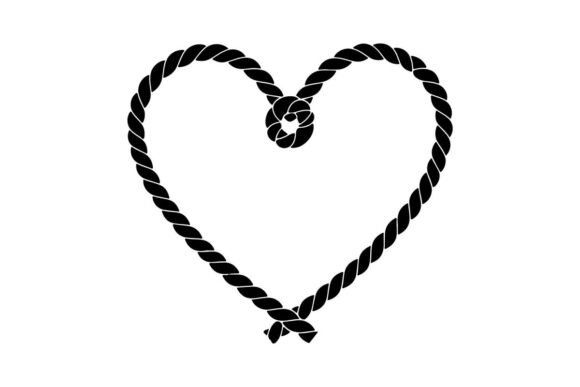 Heart-shaped Rope Knot with Decorative B: A Modern Design Solution for Creators