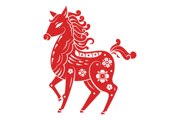 Integrating the Red Horse Silhouette: Decorative Ornate Assets into Professional Design Workflows