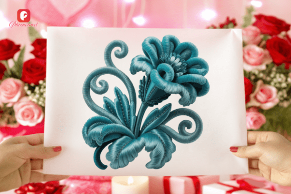 Mastering the Art of Elegant Decorative Swirl Blue Flower PNG for Professional Designs