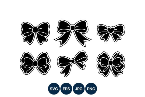 Mastering the Black White Decorative Bows Set for Professional Design Results