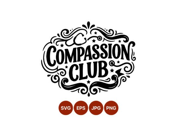 Mastering Visual Identity: The Art and Utility of Compassion Club Decorative Lettering