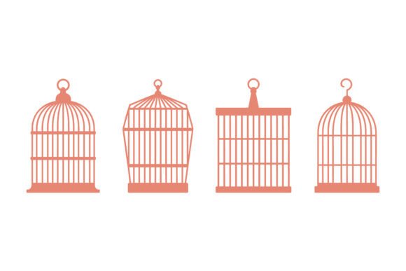 Refining Your Visual Identity with Decorative Pet Birdcage Vector Design