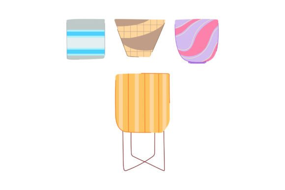Transforming Spaces with Colorful Decorative Plant Pots and Modern Planters