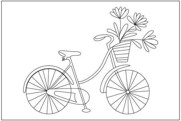 Unlocking Creativity: The Versatile Power of Decorative Bicycle Line Art in Modern Design