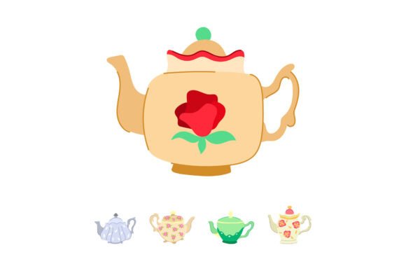 Vintage Decorative Teapots Collection Fo: A Strategic Asset for Branding and Atmosphere